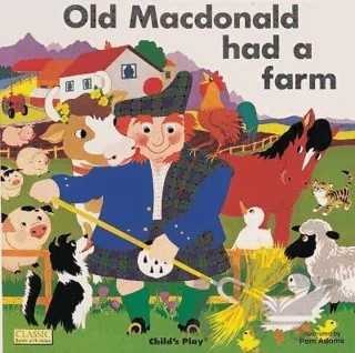 Old Macdonald had a Farm – Kolektif – Child's Play kitap kapağı