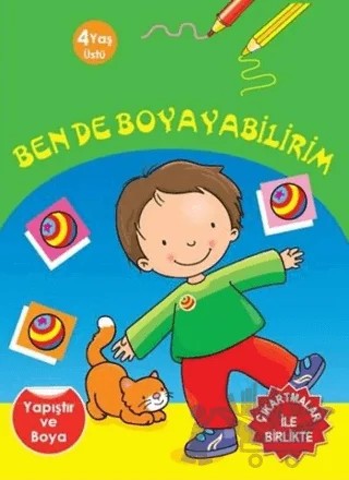 Bende Boyayabilirim (+4 Yaş) – Kolektif – Mikro Kitap kitap kapağı
