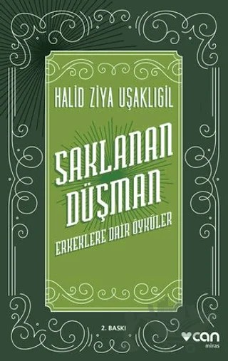 Saklanan Düşman – Halit Ziya Uşaklıgil – Can Yayınları kitap kapağı