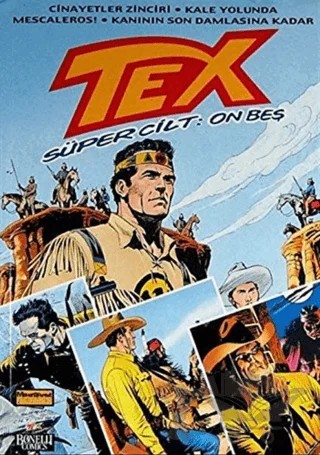 Tex Süper Cilt Sayı: 15 – Claudıo Nizzi – Oğlak Yayıncılık kitap kapağı