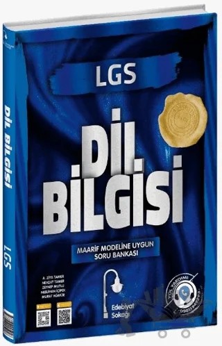 8. Sınıf LGS Dil Bilgisi Soru Bankası – Kolektif – Edebiyat Sokağı Yayınları kitap kapağı