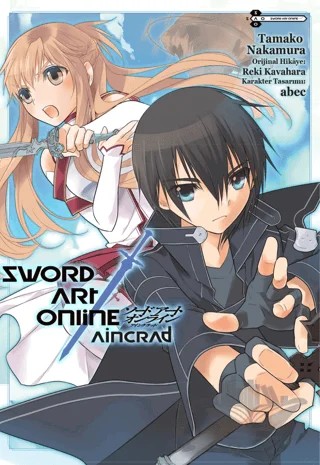 Sword Art Online: Aincrad – Reki Kavahara – Gerekli Şeyler Yayıncılık kitap kapağı