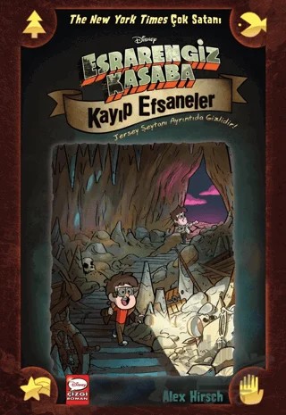 Disney Esrarengiz Kasaba - Kayıp Efsaneler Jersey Şeytanı Ayrıntıda Gizlidir! – Alex Hirsch – Beta Kids kitap kapağı