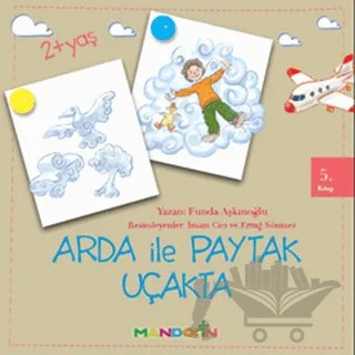Arda ile Paytak Uçakta 5. Kitap – Funda Aşkınoğlu – Mandolin Yayınları kitap kapağı