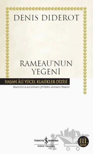 Rameau’nun Yeğeni – Denis Diderot – İş Bankası Kültür Yayınları kitap kapağı
