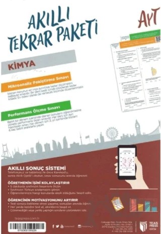 AYT Kimya Akıllı Tekrar Paketleri – Kolektif – Teas Press kitap kapağı