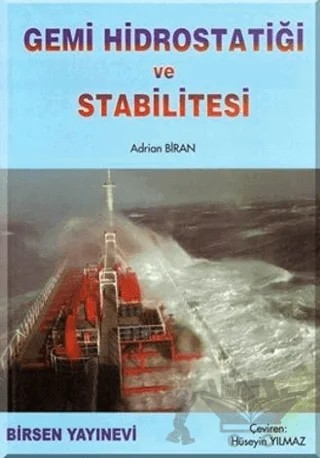 Gemi Hidrostatiği ve Stabilitesi – Adrian Biran – Birsen Yayınevi kitap kapağı