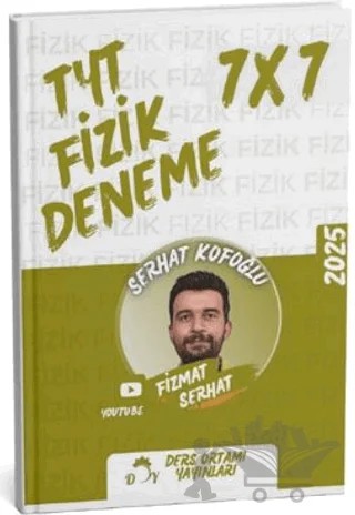 2025 TYT Fizik Deneme 7x7 – Serhat Kofoğlu – Ders Ortamı Yayınları kitap kapağı