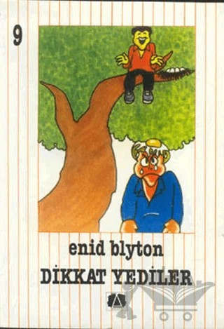 Dikkat Yediler – Enid Blyton – Arkadaş Yayınları kitap kapağı