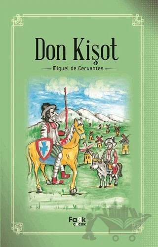 Don Kişot – Miguel de Cervantes Saavedra – Fark Yayınları kitap kapağı