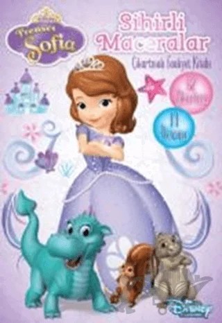 Disney Prenses Sofia Dövmeli ve Çıkartmalı Faaliyet Kitabı - Sihirli Maceralar – Kolektif – Doğan Egmont Yayıncılık kitap kapağı
