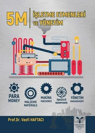 5M - İşletme Etmenleri ve Yönetim – Vasfi Haftacı – Umuttepe Yayınları kitap kapağı