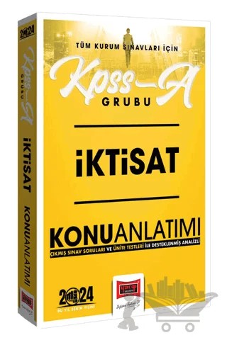 2024 KPSS A Grubu ve Tüm Kurum Sınavları İçin İktisat Konu Anlatımı – Kolektif – Yargı Yayınevi kitap kapağı