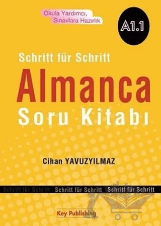 Almanca Soru Kitabı A1.1 – Cihan Yavuzyılmaz – Key Publishing kitap kapağı