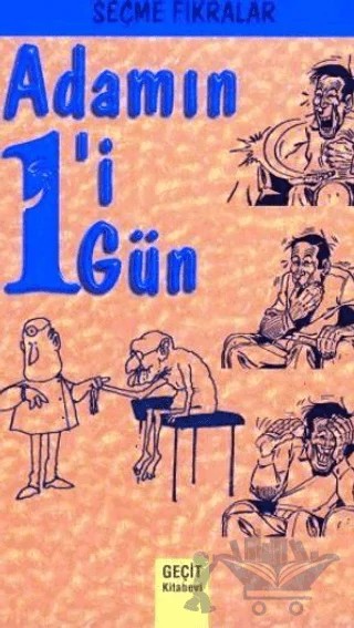 Adamın Biri Bir Gün - Seçme Fıkralar – Berrin Ardakoç – Geçit Kitabevi kitap kapağı