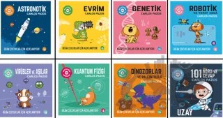 Geleceğin Dahileri Seti (8 Kitap) – Carlos Pazos – Büyülü Fener Yayınları kitap kapağı