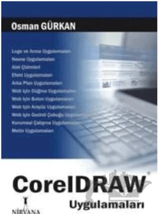 Coreldraw Uygulamaları – Osman Gürkan – Nirvana Yayınları kitap kapağı