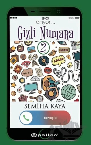 Gizli Numara 2 – Semiha Kaya – Epsilon Yayınevi kitap kapağı