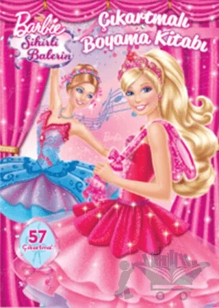 Çıkartmalı Boyama Kitabı - Barbie Sihirli Balerin – Kolektif – Doğan Egmont Yayıncılık kitap kapağı