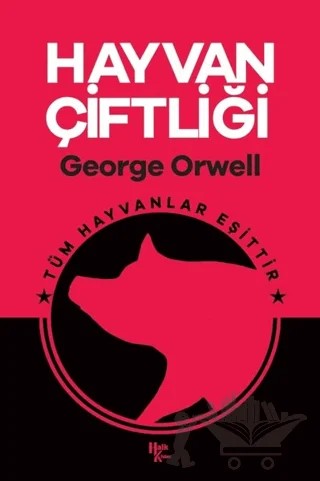 Hayvan Çiftliği – George Orwell – Halk Kitabevi kitap kapağı