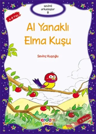 Al Yanaklı Elma Kuşu – ismail kocamaz – Erdem Çocuk kitap kapağı