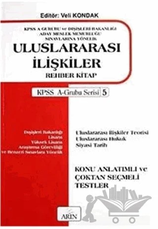 Uluslaarası İlişkiler Rehber Kitap – Kolektif – Arın Yayınları kitap kapağı