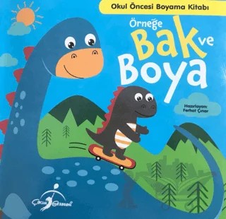Örneğe Bak ve Boya 1 – Ferhat Çınar – Çocuk Gezegeni kitap kapağı