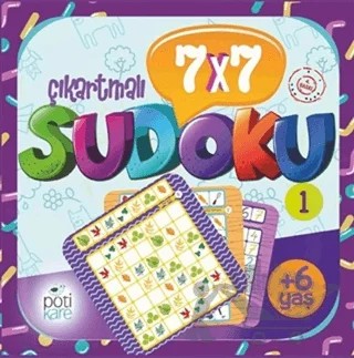 7x7 Sudoku 1 – Kolektif – Pötikare Yayıncılık kitap kapağı