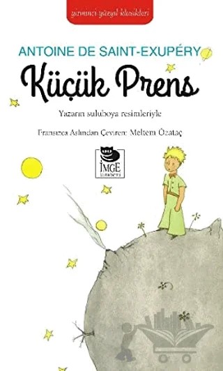 Küçük Prens – Antoine de Saint-Exupery – İmge Kitabevi Yayınları kitap kapağı