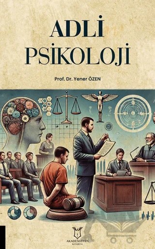 Adli Psikoloji – Kolektif – Akademisyen Kitabevi kitap kapağı