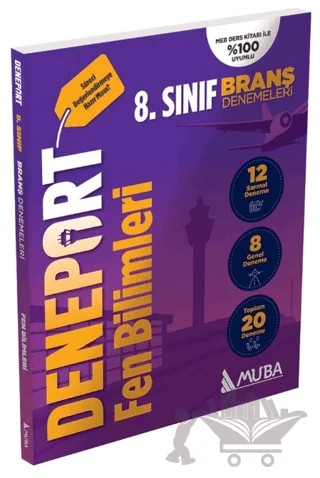 8. Sınıf Deneport Fen Bilimleri Branş Denemesi – Kolektif – Muba Yayınları kitap kapağı