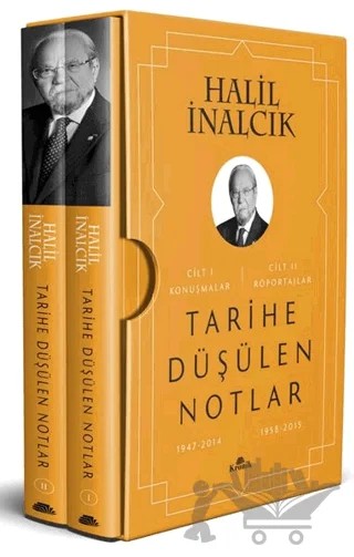 Tarihe Düşülen Notlar (2 Cilt Kutulu) – Halil İnalcık – Kronik Kitap kitap kapağı