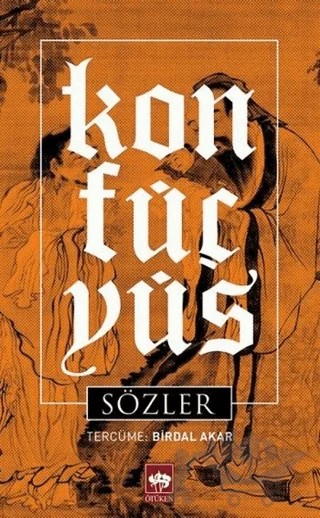 Sözler – Konfüçyüs – Ötüken Neşriyat kitap kapağı