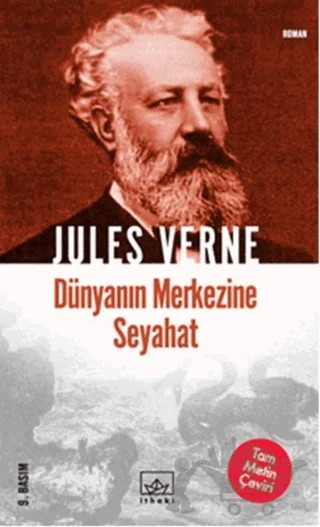 Dünyanın Merkezine Seyahat – Jules Verne – İthaki Yayınları kitap kapağı