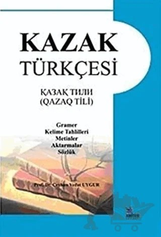 Kazak Türkçesi – Ceyhun Vedat Uyğur – Kriter Yayınları kitap kapağı