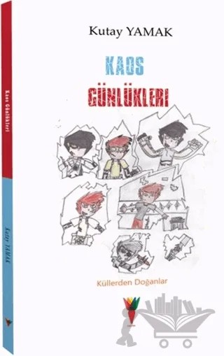 Kaos Günlükleri – Kutay Yamak – Kırmızı Havuç Yayınları kitap kapağı