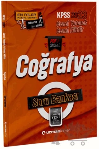 2023 KPSS Coğrafya Soru Bankası PDF Çözümlü – Zehra Bal – Uzman Kariyer Yayınları kitap kapağı