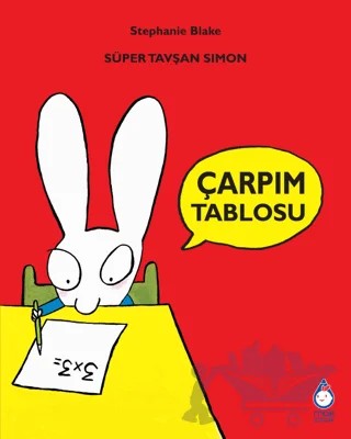 Süper Tavşan Simon Çarpım Tablosu – Stephanie Blake – Maxi Yayıncılık kitap kapağı