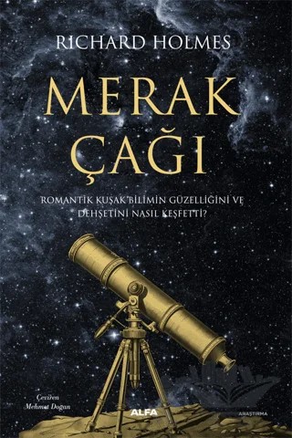 Merak Çağı – Richard Holmes – Alfa Yayınları kitap kapağı