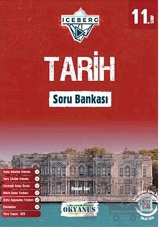 11. Sınıf Iceberg Tarih Soru Bankası – Osman Sarı – Okyanus Yayınları kitap kapağı