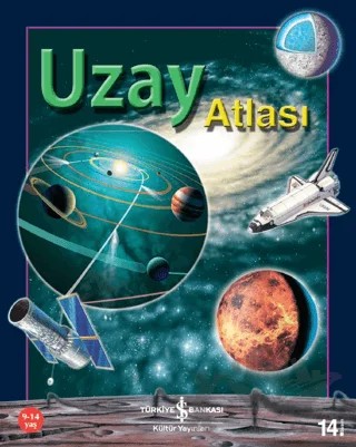 Uzay Atlası – Nicholas Harris – İş Bankası Kültür Yayınları kitap kapağı
