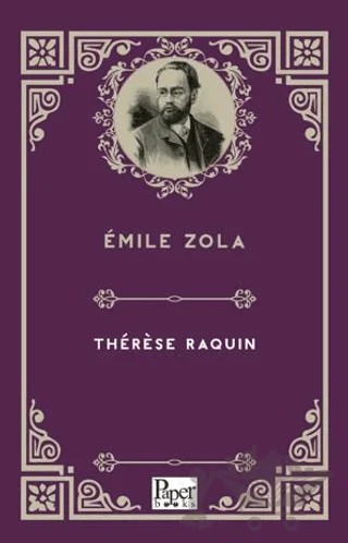 Therese Raquin – Emile Zola – Paper Books kitap kapağı
