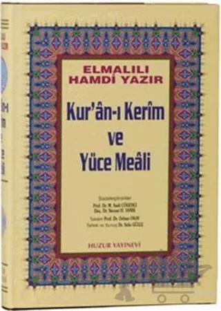 Cami Boy Kur’an-ı Kerim ve Yüce Meali (Hafız Osman Hattı) – Elmalılı Muhammed Hamdi Yazır – Huzur Yayınevi kitap kapağı