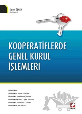 Kooperatiflerde Genel Kurul İşlemleri – Kemal Özmen – Seçkin Yayıncılık kitap kapağı