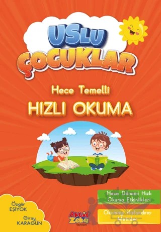 Hece Temelli Hızlı Okuma – Özgür Eşiyok, Giray Karagün – Aktif Zeka Yayınları kitap kapağı