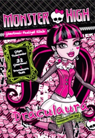Monster High - Draculaura Hakkında Her Şey – Kolektif – Doğan Egmont Yayıncılık kitap kapağı