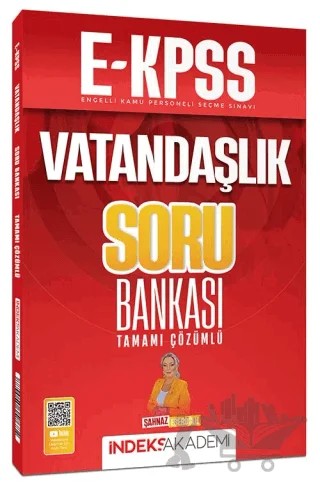 2026 E-KPSS Vatandaşlık Soru Bankası Çözümlü – Şahnaz Eseroğlu – İndeks Akademi Yayıncılık kitap kapağı