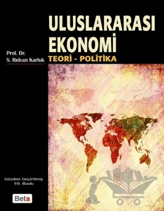 Uluslararası Ekonomi – Rıdvan Karluk – Beta Yayınevi kitap kapağı