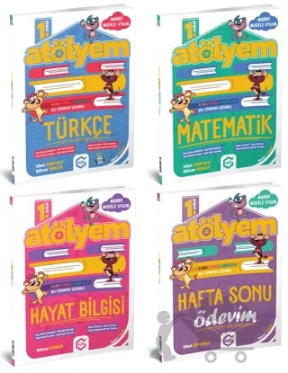 1. Sınıf Atölyem Set (4 Kitap) – Sibel Zereyalp, Gülcan Gençer – Arı Yayıncılık kitap kapağı