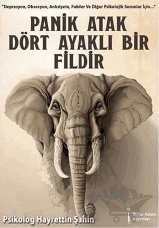 Panik Atak Dört Ayaklı Bir Fildir – Hayrettin Şahin – İkinci Adam Yayınları kitap kapağı